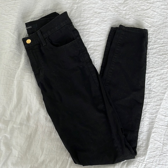 J Brand Black Skinny Jeans - size 25 - Picture 1 of 4